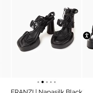 Paloma Barcelo Heeled Platform Sandals